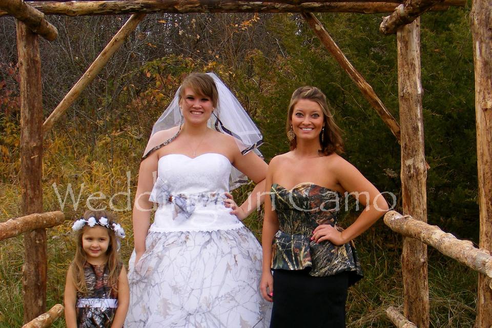 Weddings in Camo- Exclusively Made in the U.S.A.