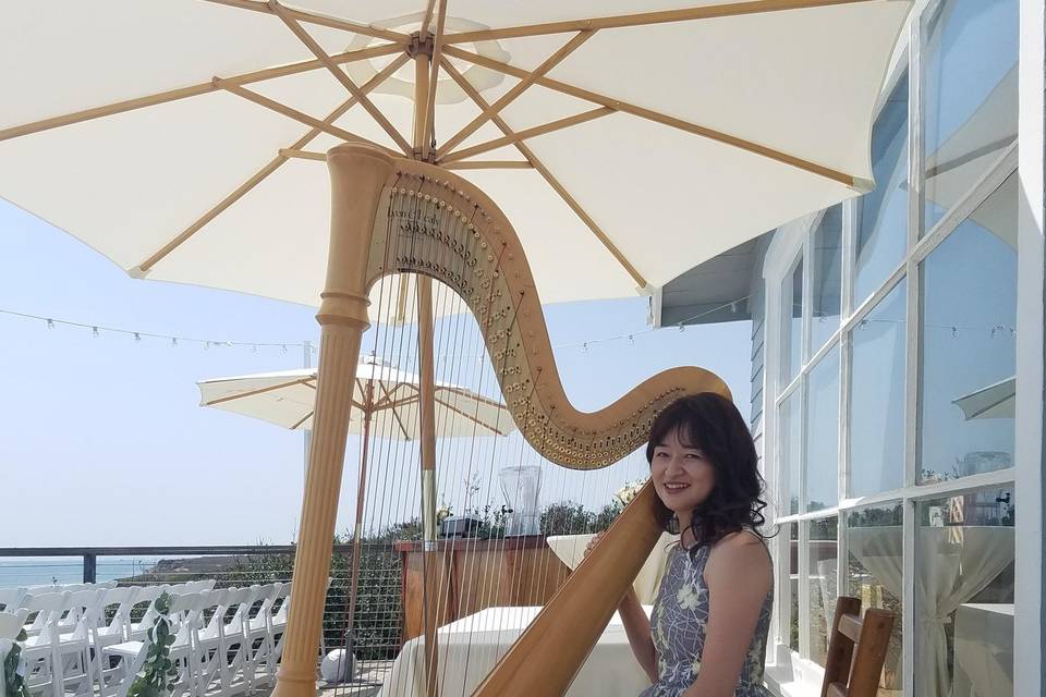 A wedding by the beach