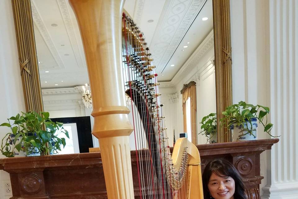 Reception at Nixon Library