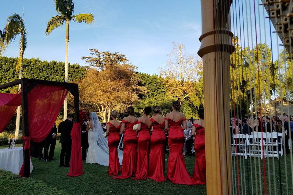 Wedding at Nixon Library