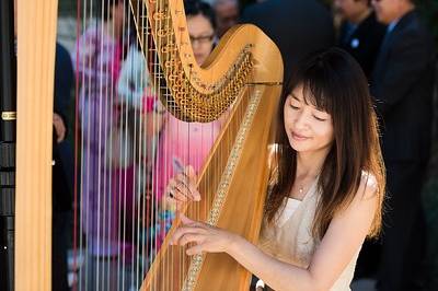 Playing for a wedding