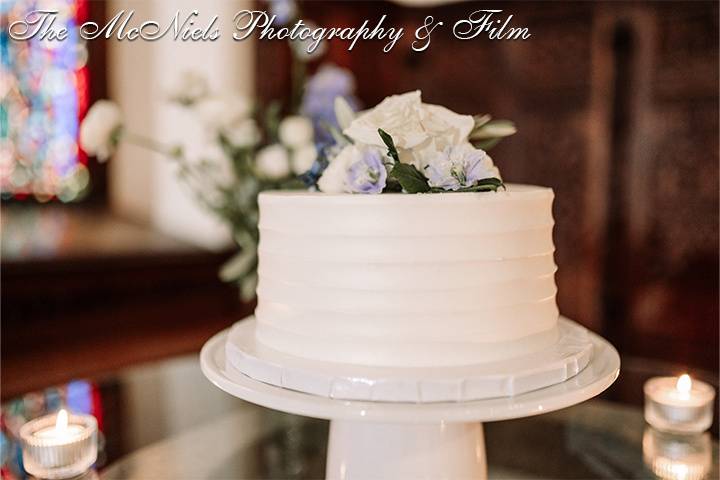 1-tier Horizontal Cake