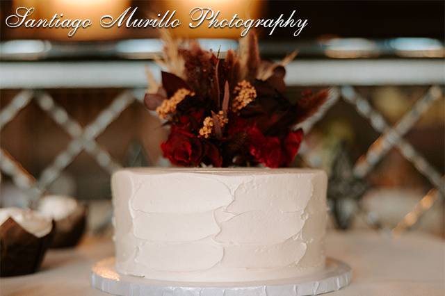 1-tier Textured Buttercream