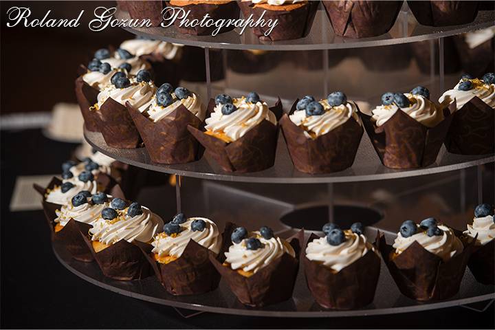 Custom Gourmet-filled Cupcakes