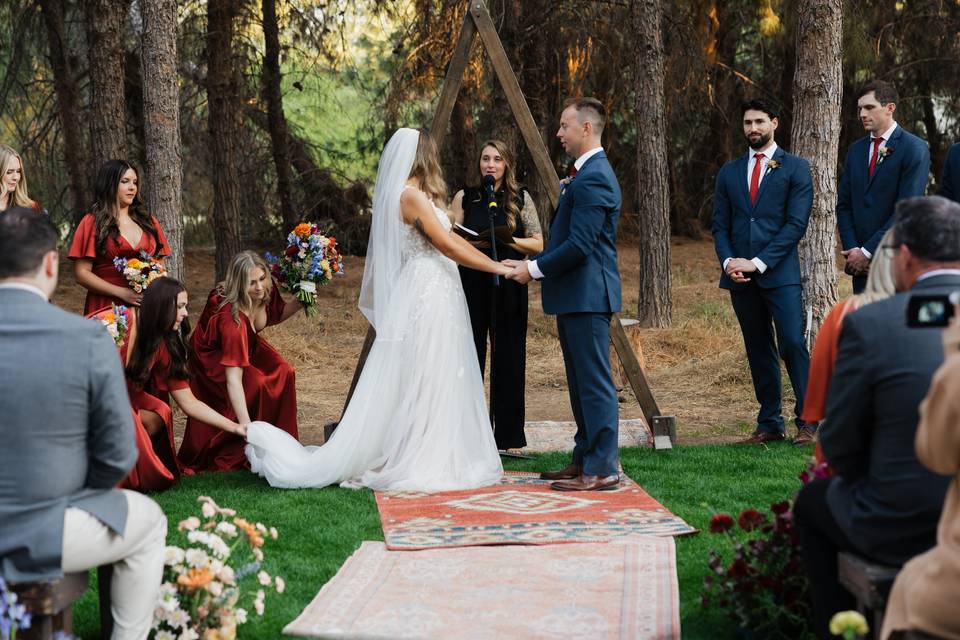 Wedding at Schnepf Farms