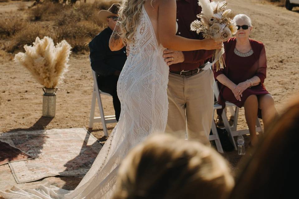 Dreamy Desert Elopement
