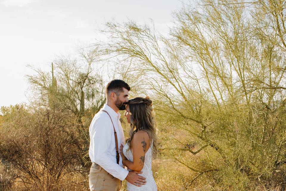 Dreamy Desert Elopement