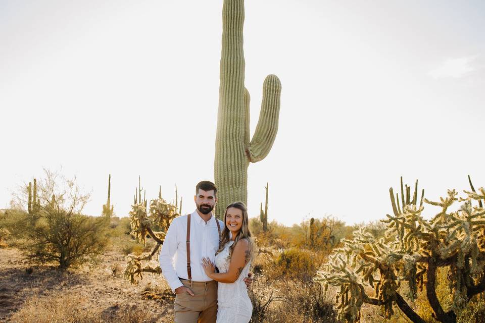 Dreamy Desert Elopement