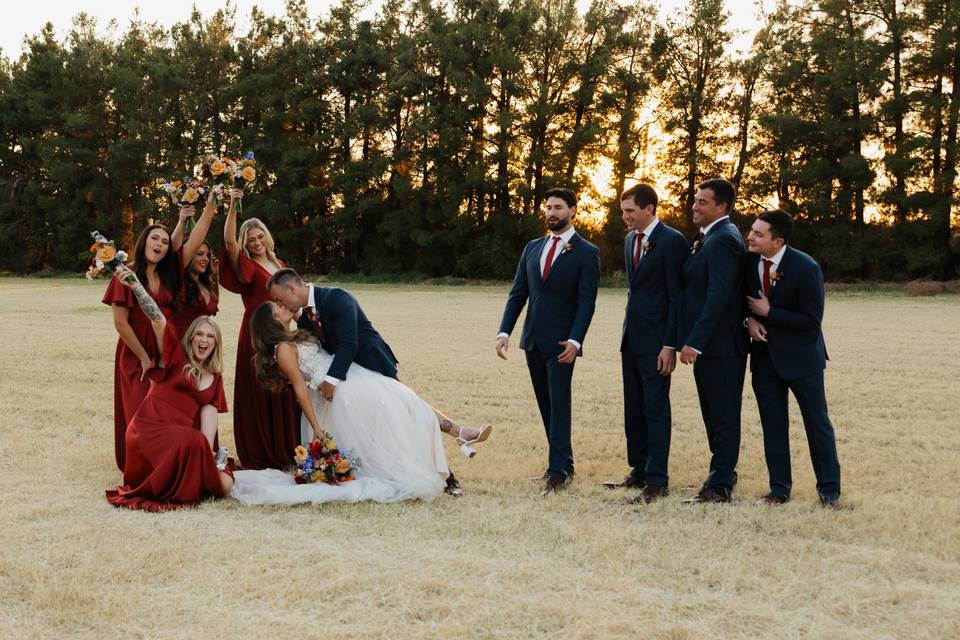 Wedding at Schnepf Farms