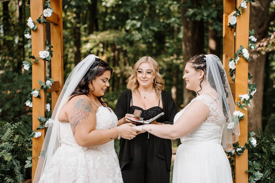 Wedding at the Liriodendron