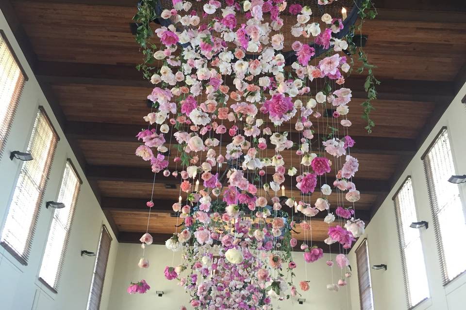 Hanging flowers