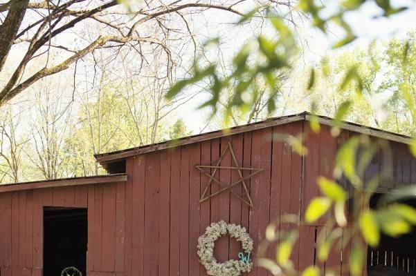 Reception in Barn Venue