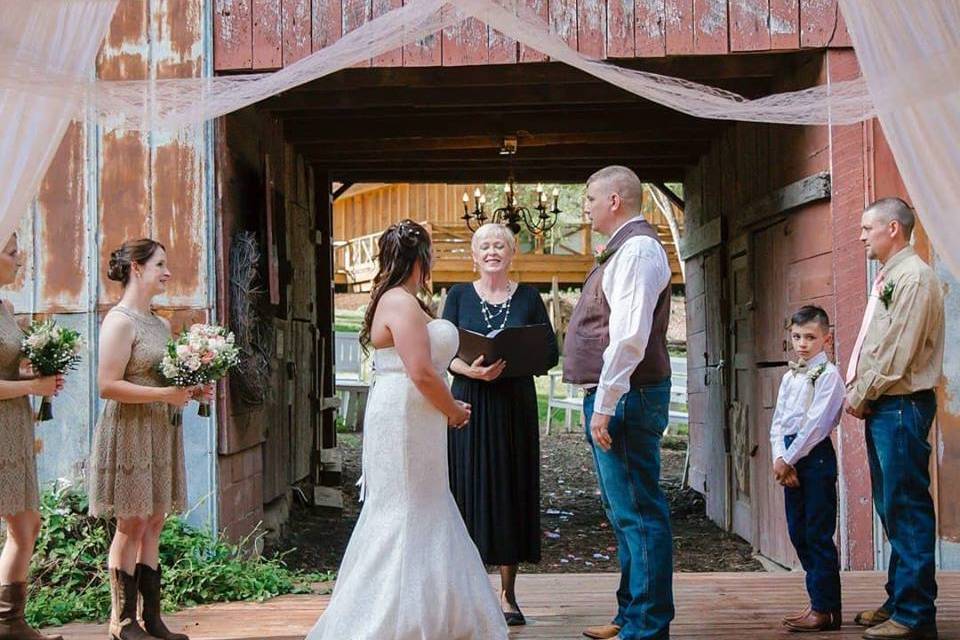 Ceremony at the Pavilion