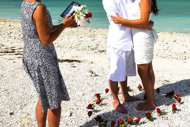 Beach wedding