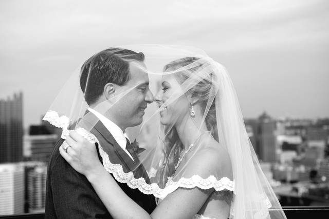 The happy couple