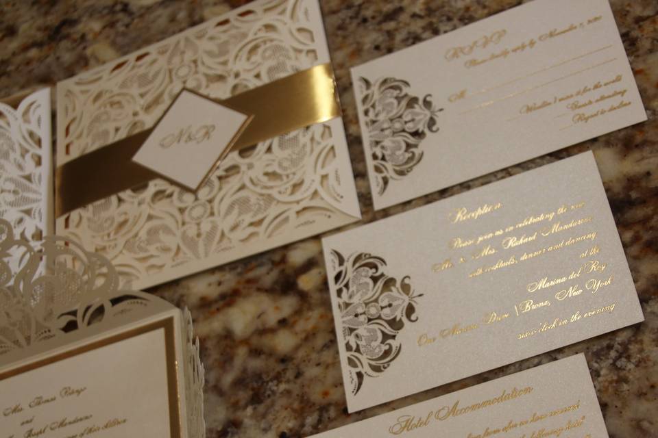 Gold foil