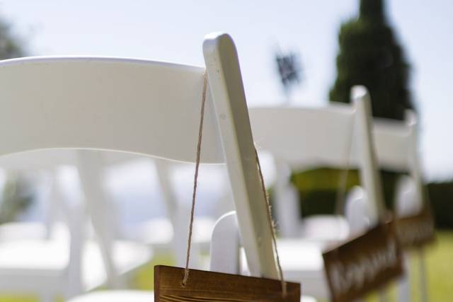 Wedding chairs