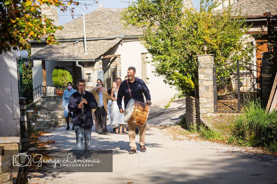 Wedding in Pelion Damouchari