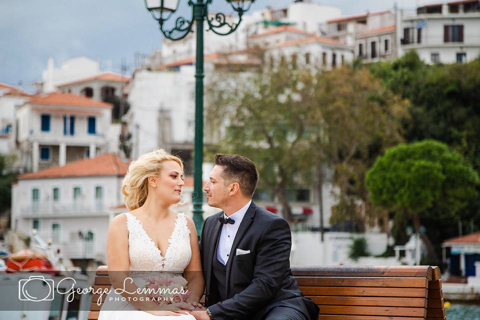 Wedding in Skiathos Bourtzi