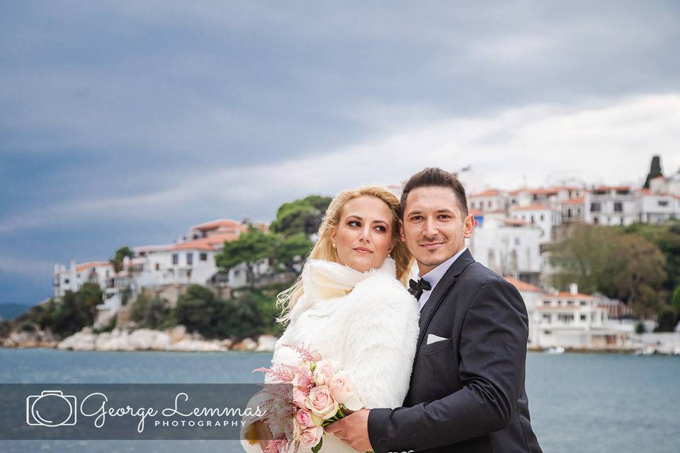 Wedding in Skiathos Bourtzi