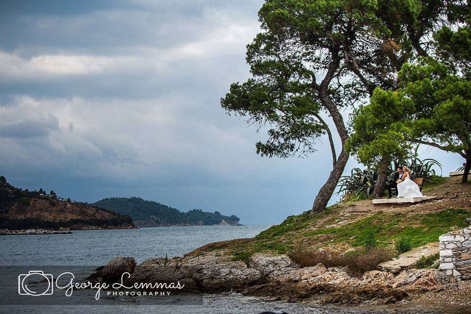 Wedding in Skiathos Bourtzi