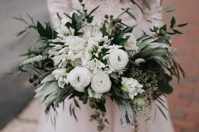 White flowers