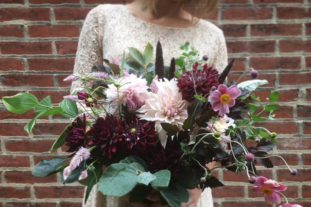 Bridal bouquet, September 2018