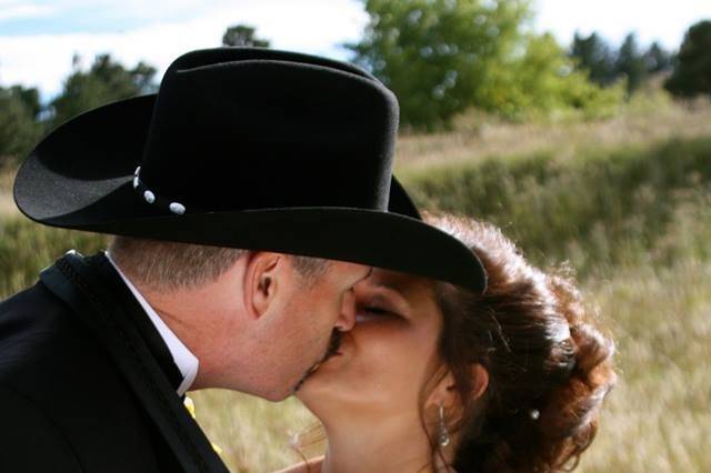 Wedding kiss