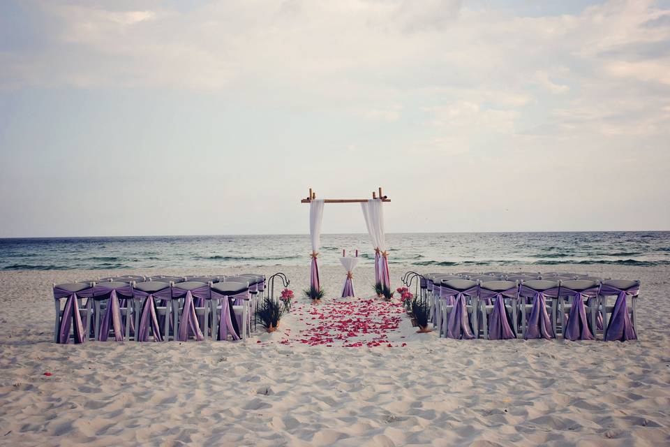 Tropical Beach Weddings