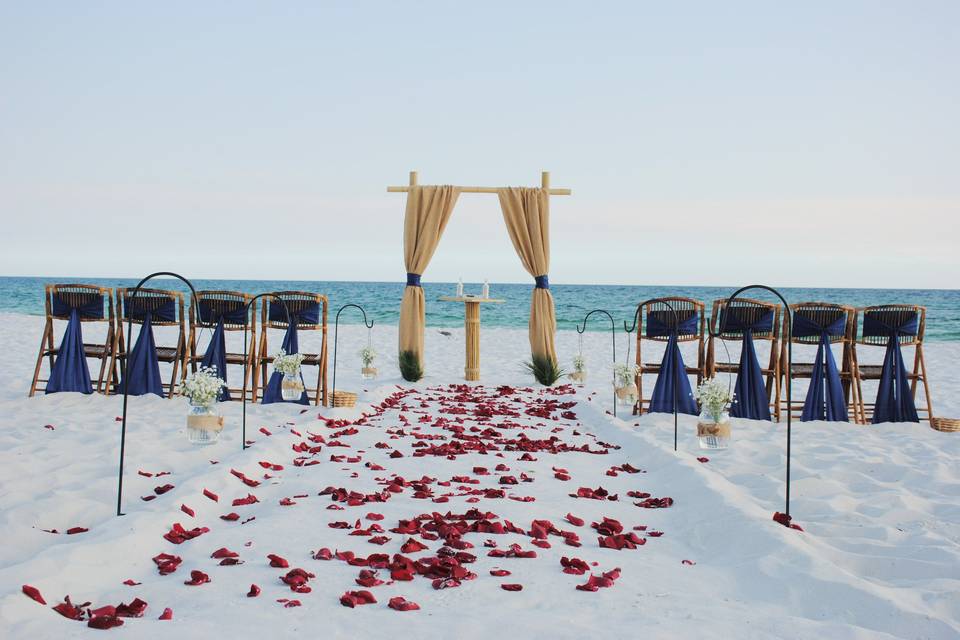 Tropical Beach Weddings