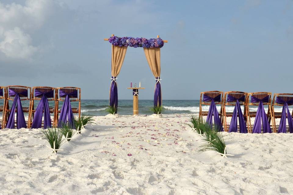 Tropical Beach Weddings