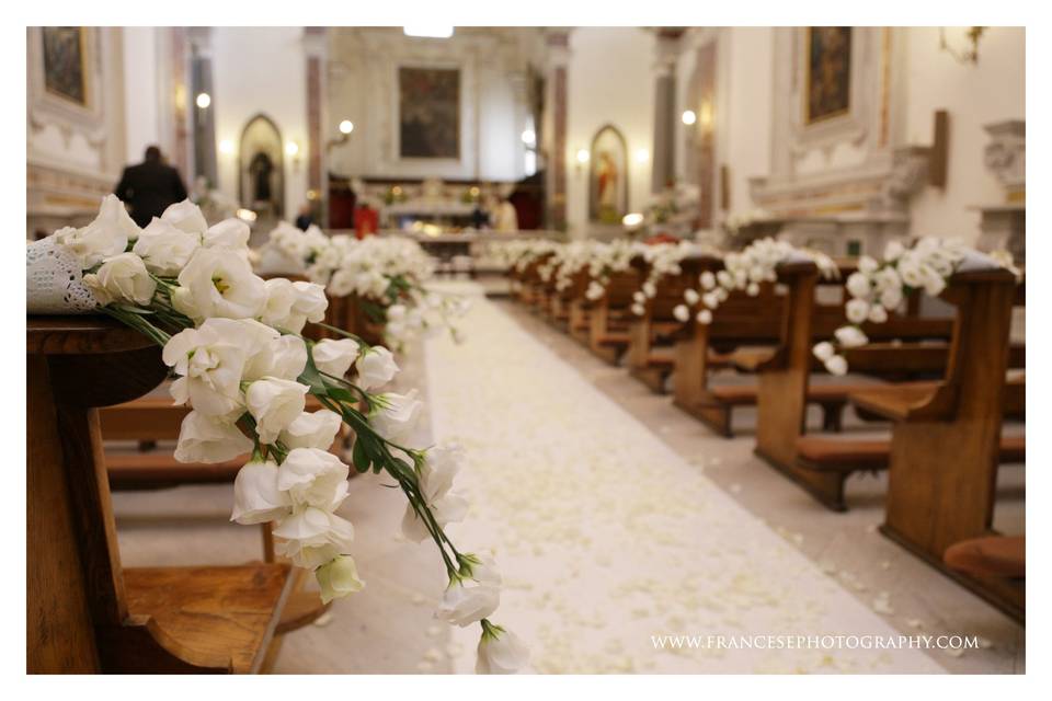 White flowers