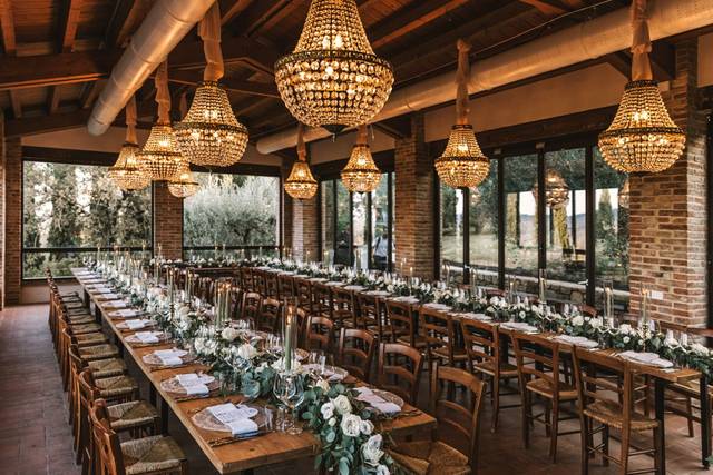 Wedding Dinner in Tuscany