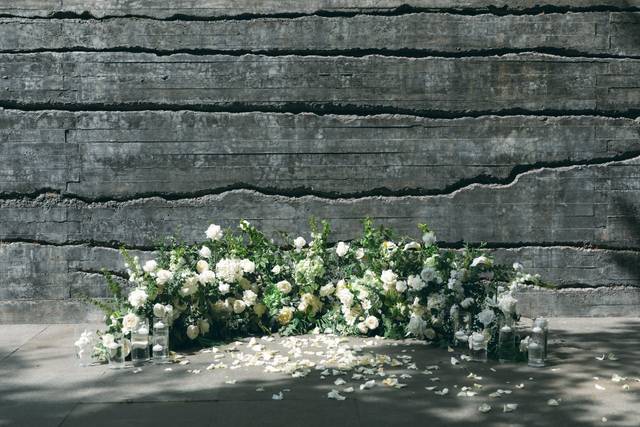 Ground Floral Arch