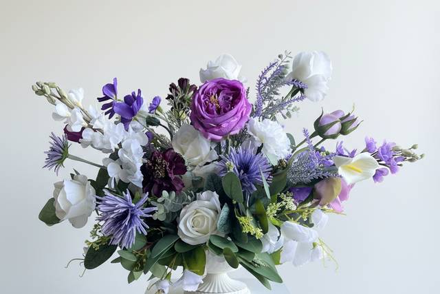 Purple and Whites