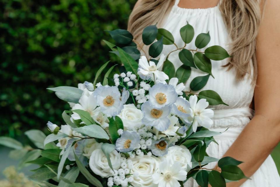 Elevated wedding florals