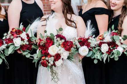 Fall wedding florals
