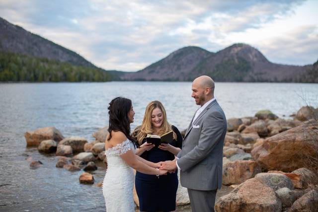 Jordan Pond Wedding