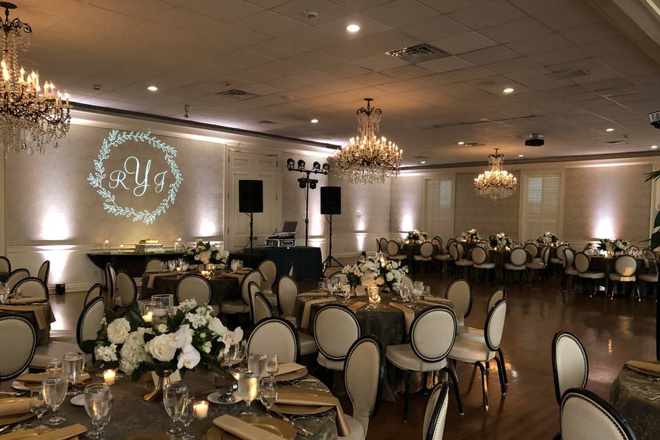 Uplights and Monogram