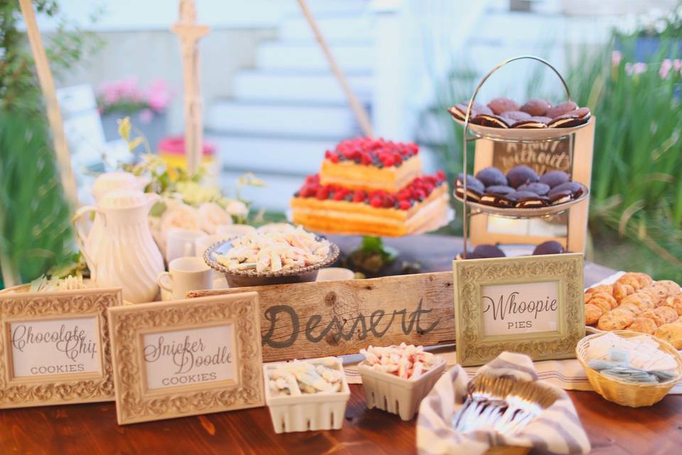 Dessert station