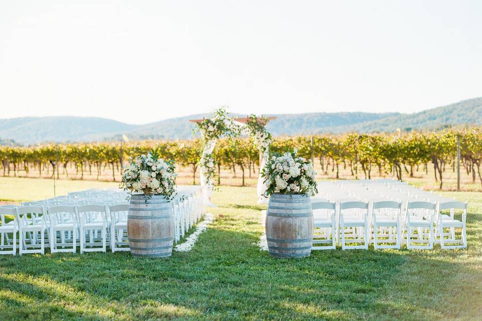 Keswick Vineyard Ceremony