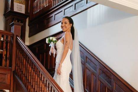Stunning bride!