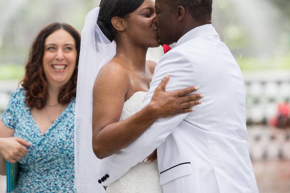 Ceremonial kiss