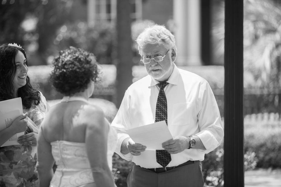 Bill & Marie, May 2015, Monterey Square. Photo by It's Megan Jones.