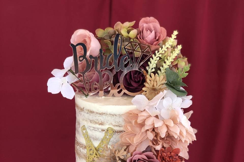 Bridal shower cake