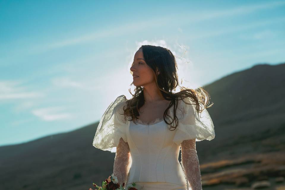 Evangeline Set at golden hour