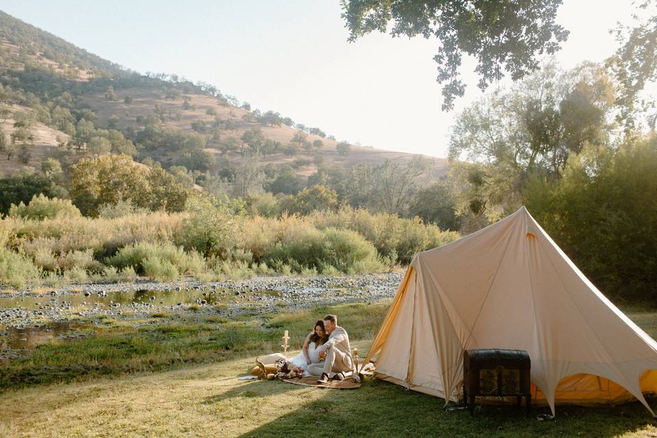 Tent ready