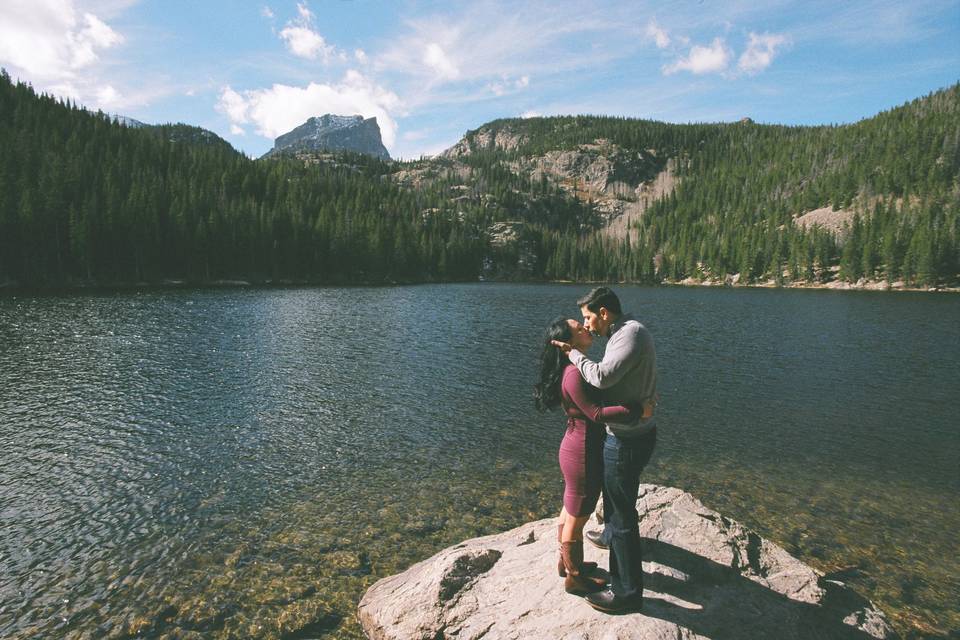 Rocky Mountain Engagement