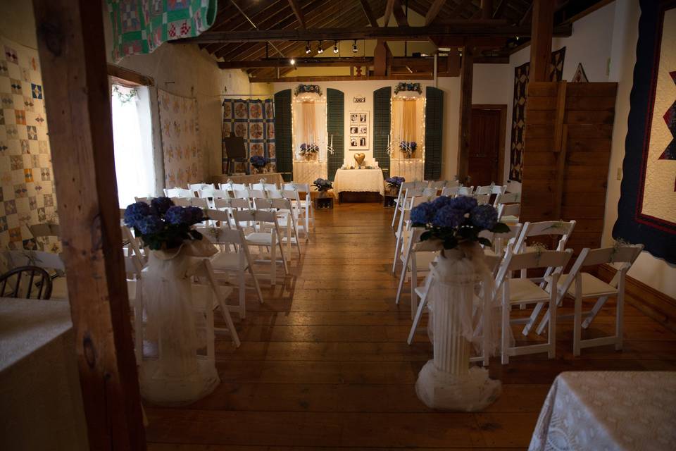 Wedding ceremony venue