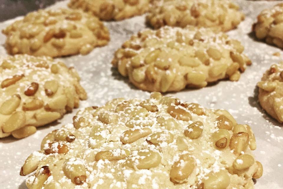 Italian Pignoli cookies